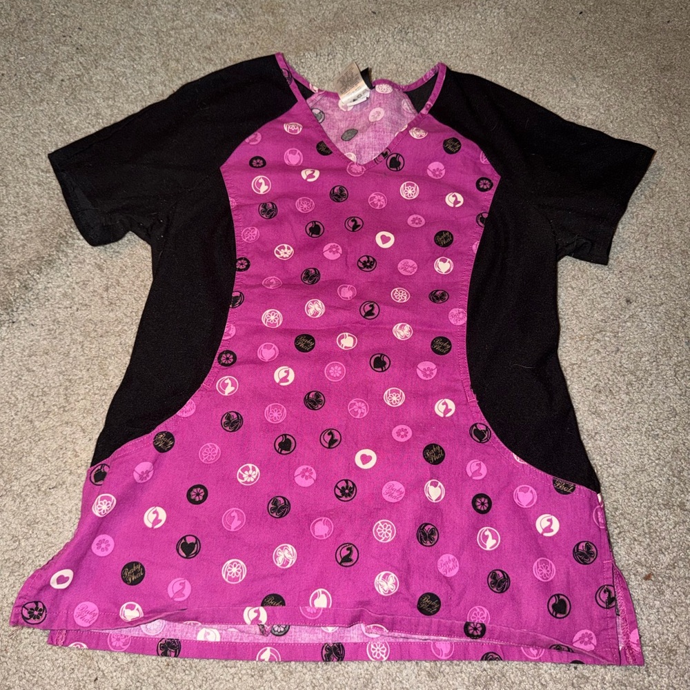 BABY PHAT SCRUB TOP